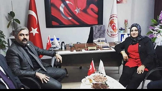Büyük Birlik Partisi MKYK Üyesi Şahin'den Vatanseverler Derneği'ne Ziyaret