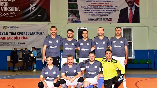 Arslantepe Futsal Turnuvasının Şampiyonu Beli Oldu