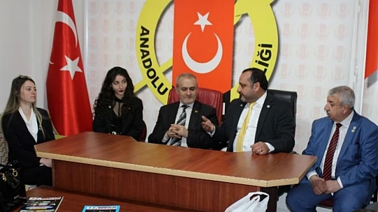 Güç Birliği Partisi Muhsin Çekdemir'den Anadolu Basın Birliği'ne Ziyaret