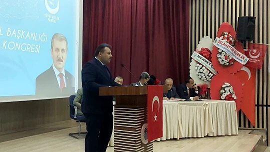 Büyük Birlik Partisi Malatya İl Başkanı Abdulvahap Karaman Seçildi