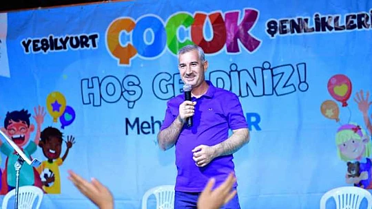 İnönü Mahallesinde Düzenlenen 'Yeşilyurt Çocuk Şenliği' Büyük İlgi Gördü