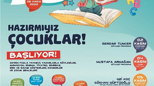 Yeşilyurt Çocuk Kitapları Festivalimize Tüm Çocuklarımızı Bekliyoruz