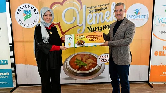 Analı-Kızlı Geleneksel Yemek Yarışmasında Ödüller Sahiplerini Buldu