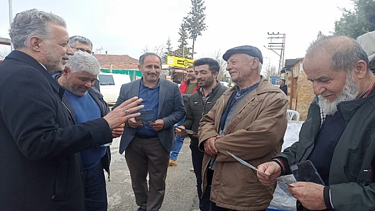 Sedat Alataş, Seçim Çalışmalarına Devam Ediyor