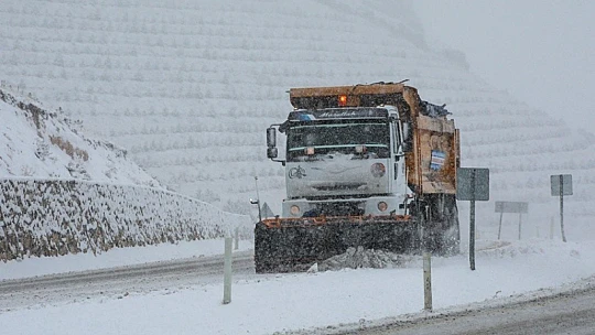 Malatya'da Kar Yağışı Etkili Oldu