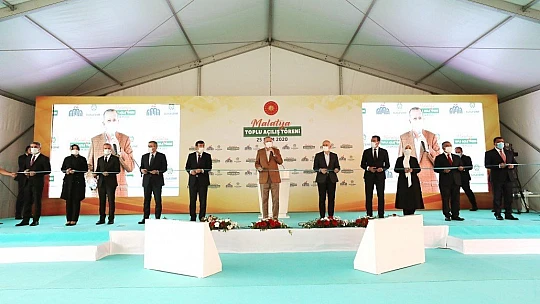 Cumhurbaşkanı Erdoğan Malatya'da Toplu Açılış Töreni'ne Katıldı