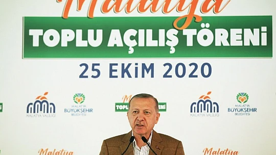 Cumhurbaşkanı Erdoğan Malatya'da Toplu Açılış Töreni'ne Katıldı