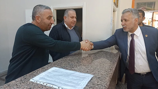 Sedat Alataş, Seçim Çalışmalarına Devam Ediyor