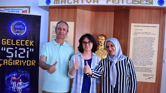 Malatya Fen Lisesinin Geleneksel Başarısı Devam Ediyor