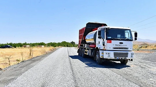 Yeşilyurt Belediyesi, 7 Ayda 62 Km Sathi Kaplama Yaptık