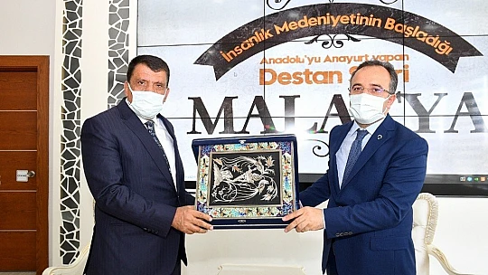 İçişleri Bakan Yardımcısı Çataklı'dan Başkan Gürkan'a Ziyaret