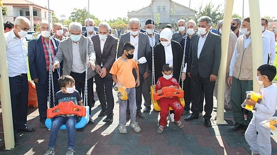Hatunsuyu Parkı Hizmete Açıldı
