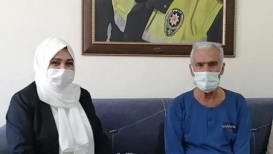 Başkan Alpaslan'dan M. Zeki Sekin'e Geçmiş Olsun Ziyareti