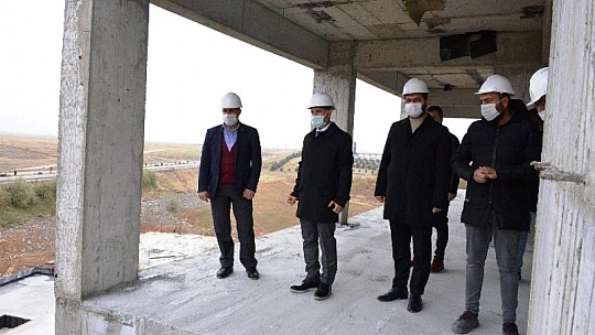 Yeşilyurt'ta Yaşam Dolu Sosyal Konut Yükseliyor