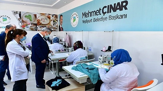 Başkan Çınar'dan Kurs Merkezini Ziyaret Etti