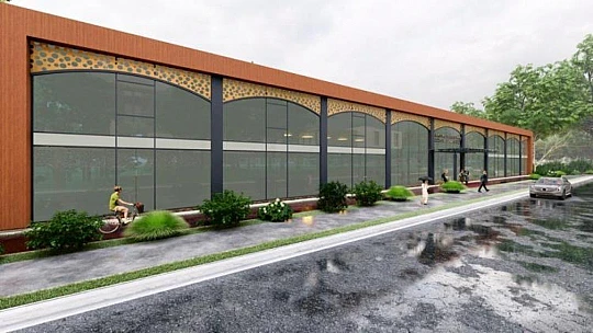 Çilesiz Semt Pazarı Ve Yaşam Merkezi'nin İnşaatı Hızla Yükseliyor