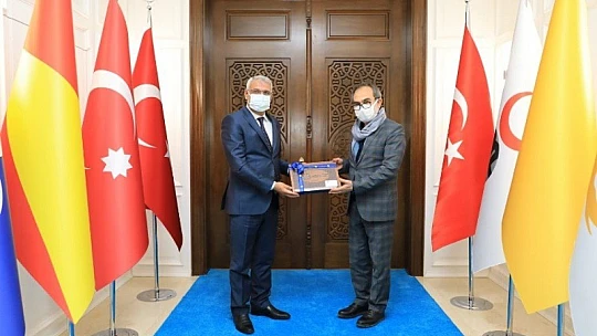 Eski Milletvekili Garip'ten Başkan Güder'e Ziyaret