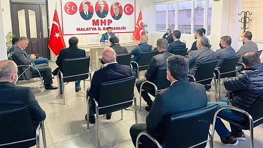 MHP Malatya Teşkilatından Yoğun Ziyaret Trafiği Devam Ediyor