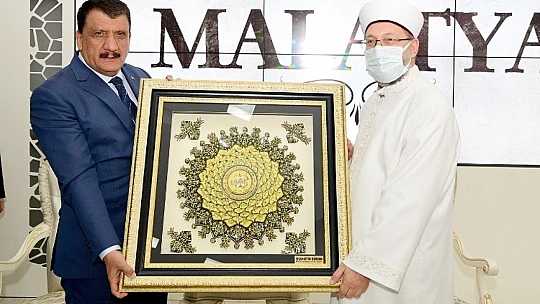 Diyanet İşleri Başkanı Ali Erbaş'tan Başkan Gürkan'a Ziyaret