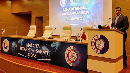 Malatya TSO'da SAHA İstanbul Malatya Buluşması Düzenlendi