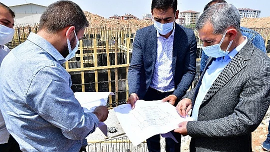 Olimpik Yüzme Havuzu' İnşaatı Hızla Yükseliyor