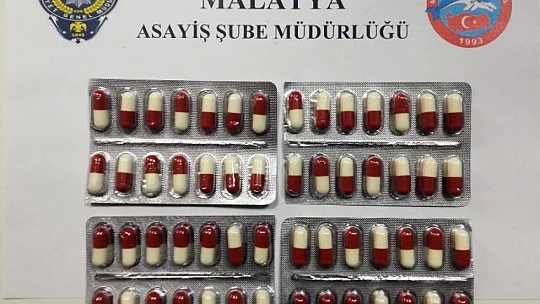 61 Adet Uyuşturucu Hap Yakalandı