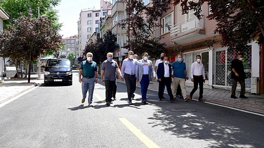 Cezmi Kartay Caddesinde Çalışmalar Tamamlandı