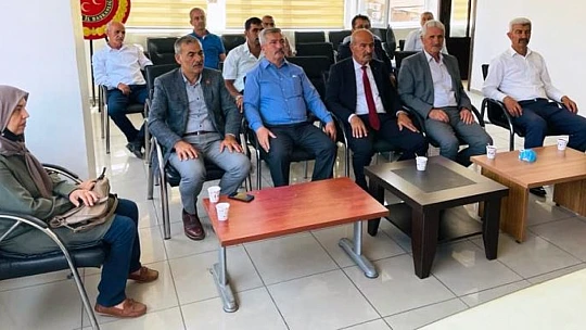 Başkan Samanlı'dan İlçe Başkanlarıyla Toplantı