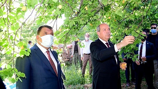 Malatya KKTC Cumhurbaşkanı Ersin Tatar'ı Ağırladı