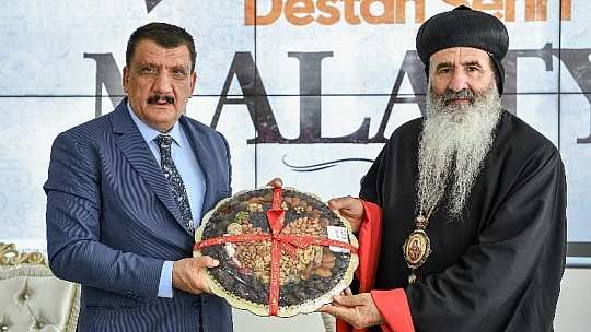 Metropolit Ğriğoriyos Melki Ürek'ten Başkan Gürkan'a Taşhoran Kilisesi Teşekkürü