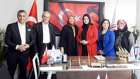 Saime Palancıoğlu'ndan, Vatanseverler Gençlik Eğitim ve Kültür Derneğine Ziyaret