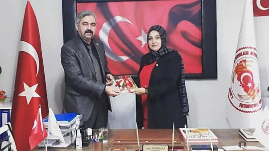 Büyük Birlik Partisi MKYK Üyesi Şahin'den Vatanseverler Derneği'ne Ziyaret