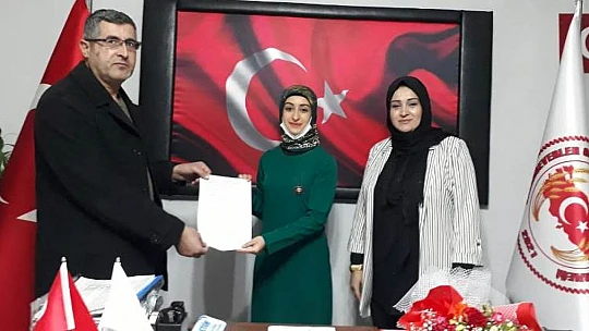 Vatanseverler Derneği Gençlik Kolları Başkanlığına Ayşehan Barut Getirildi