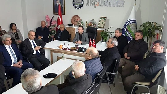 AKÇADAĞDER Yerel Basını Unutmadı