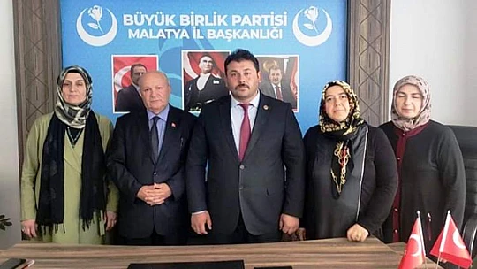 Emlakçılar Odası Başkanı Özgül'den Büyük Birlik Partisine Ziyaret
