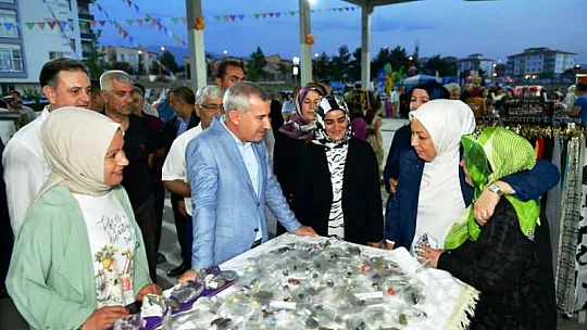 Yeşilyurt Belediyesi Semt Pazarı-2'de Düzenlenen Fuar Etkinlikleri Yoğun İlgi
