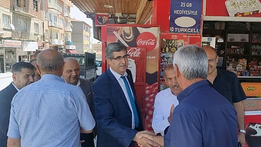 Büyük Birlik Partisinden Akçadağ'da Halk ve Esnaf Ziyaretleri