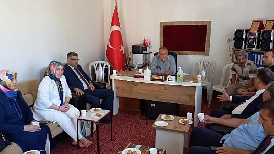 Büyük Birlik Partisinden Muhtarlara Ziyaret