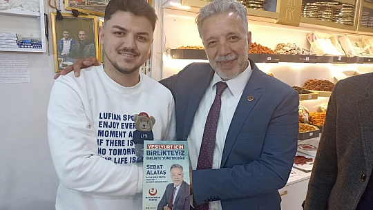 Sedat Alataş, Seçim Çalışmalarına Devam Ediyor