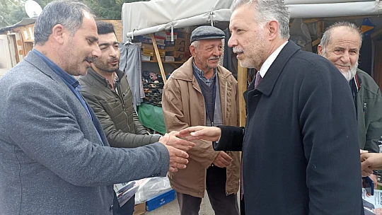 Yeşilyurt Belediye Başkan Adayı Sedat Alataş Esnaf Gezilerine Devam Ediyor