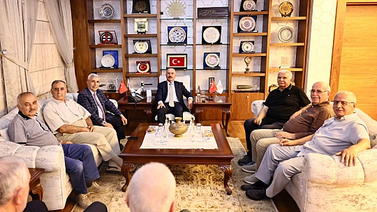 Başkan Günata'dan Çorum Valisi Ali Çalgan'a Ziyaret