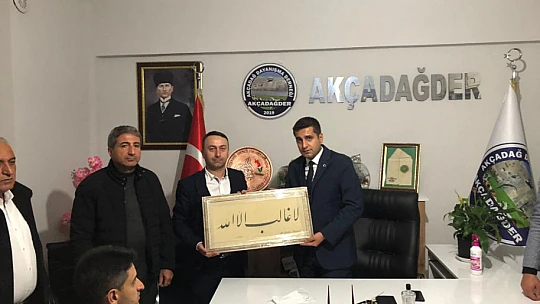 Maskar, Akçadağ İlçemizin Her Alanda Kalkınması Projeler Ürettik