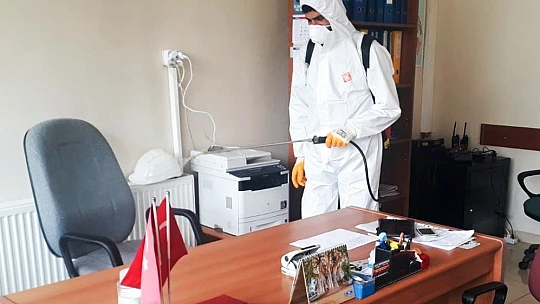 Belediyenin Korona Virüsüne Karşı Önlemleri Devam Ediyor