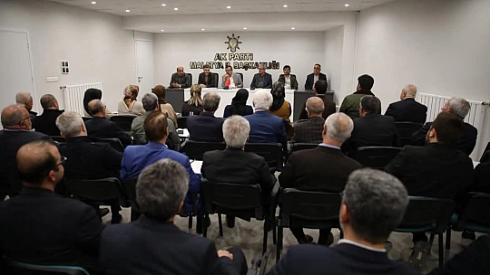 AK Parti Malatya İl Başkanı Ali Bakan Görevine Başladı