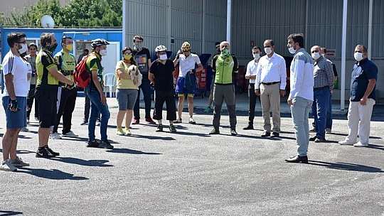 Sıfır Atık İçin Pedallıyoruz' Bisiklet Turu Düzenlendi