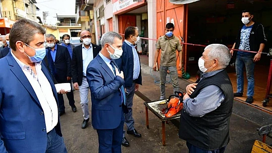 Başkan Çınar, Esnaflarla 'İstişare Ve Değerlendirme' Toplantısı