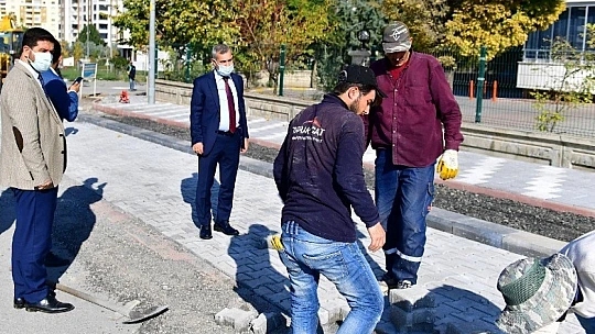 Başkan Çınar Çalışıyor, Yeşilyurt İlçesi Güzelleşiyor