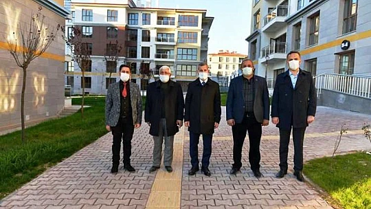 Başkan Çınar, Hoca Ahmet Yesevi Mahallesindeki Yatırımları İnceledi