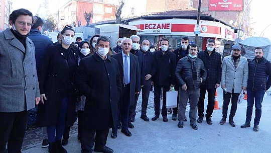 DEVA Partisi Esnafın Derdini Dinledi