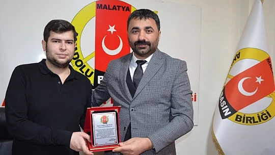 MHP İl Başkanı Mesut Samanlı'dan Anadolu Basın Birliği'ne Ziyaret